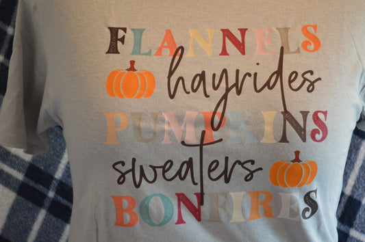Short Sleeve Autumn Shirt